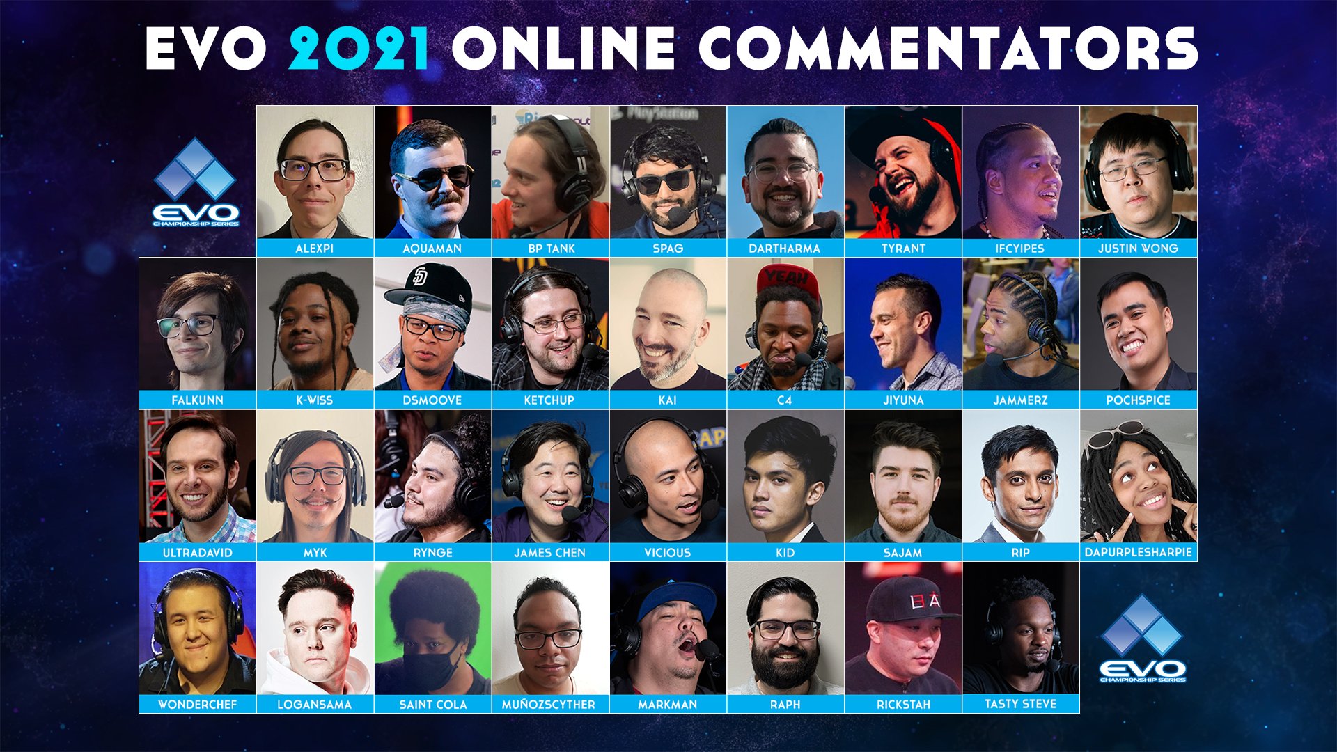 EVO on Twitter "We are excited to announce our Evo2021 Online