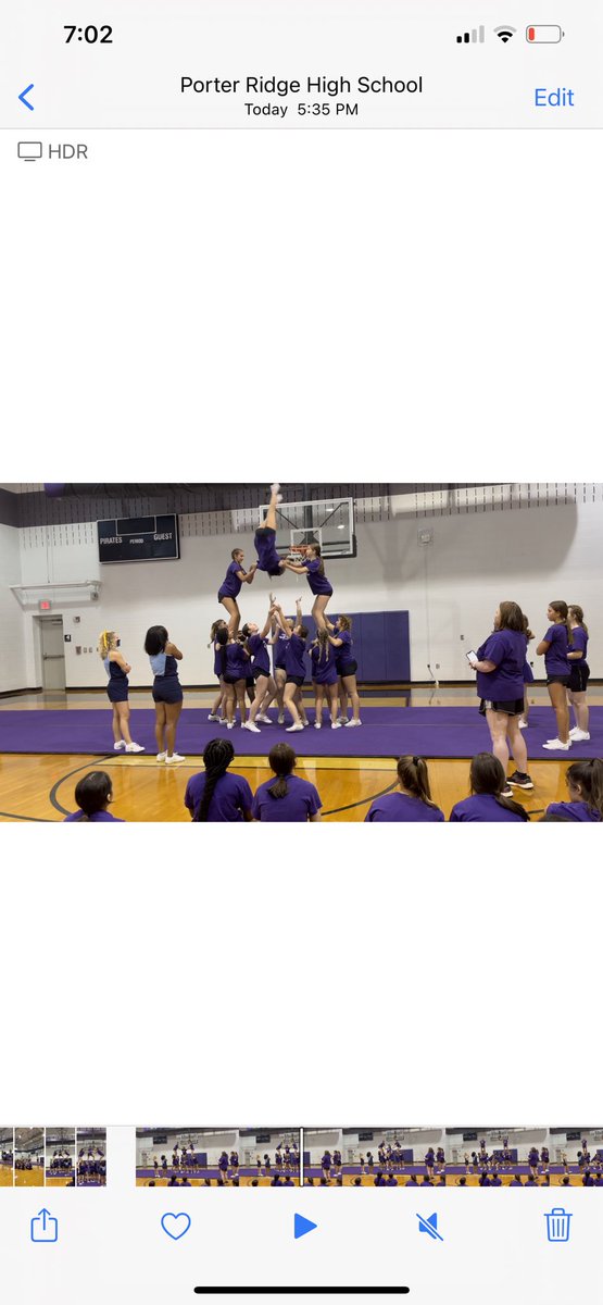 Porter Ridge Cheer tweet media