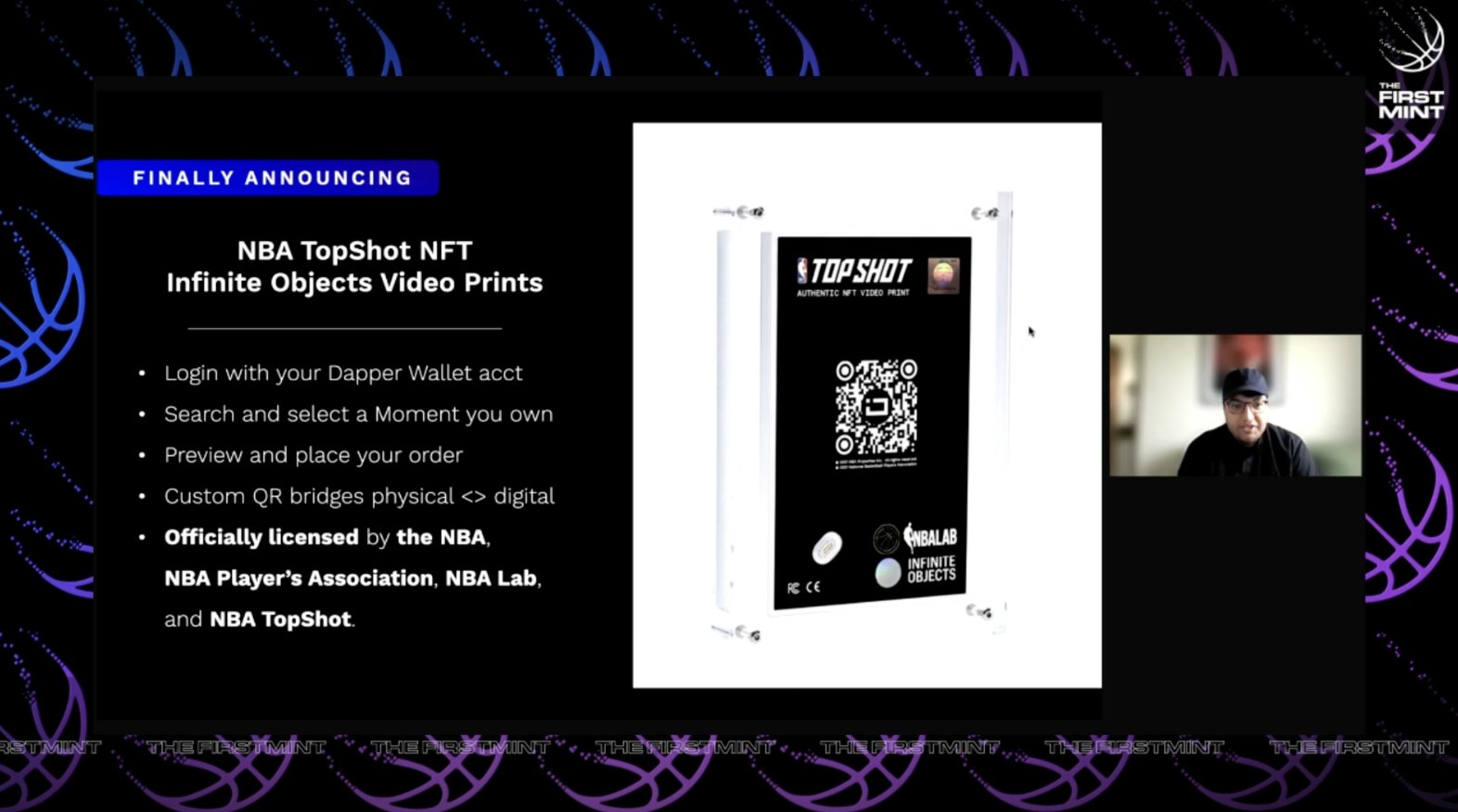 NBA Top Shot Video Print - Infinite Objects