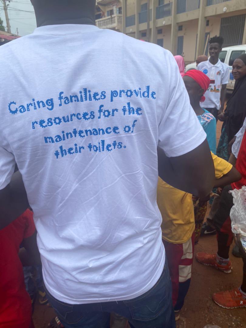 BrightStarsGm's tweet photo. DAY 4 in BASSE!!!

Families and communities should be responsible for the upkeep of their toilets.

#SayNoToOpenDefecation
#MyToilet
#MyPrivacy
#MyPride

@UNICEFGambia @MohGambia 

Goodnight from Jarra Soma 🥱 https://t.co/LIKWekkAEv