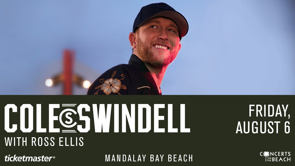 Don't miss my show at <a href="/MandalayBay/">Mandalay Bay Resort</a> tomorrow with my buddy <a href="/coleswindell/">Cole Swindell</a>!

ticketmaster.com/cole-swindell-…