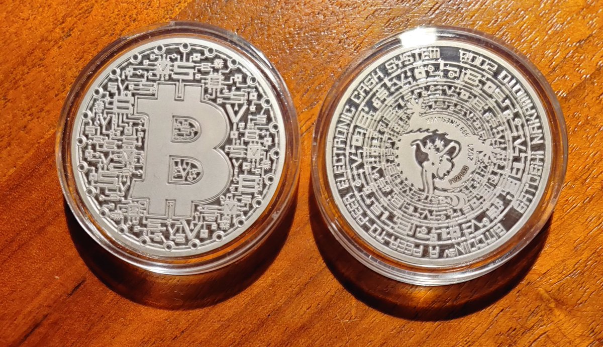So finally these nice BSV coins arrived. Thank you <a href="/iamZatoshi/">Zato</a> !
The Royal Mail needed more than five weeks for shipping them to me. Obviously they are not powered by BSV :)