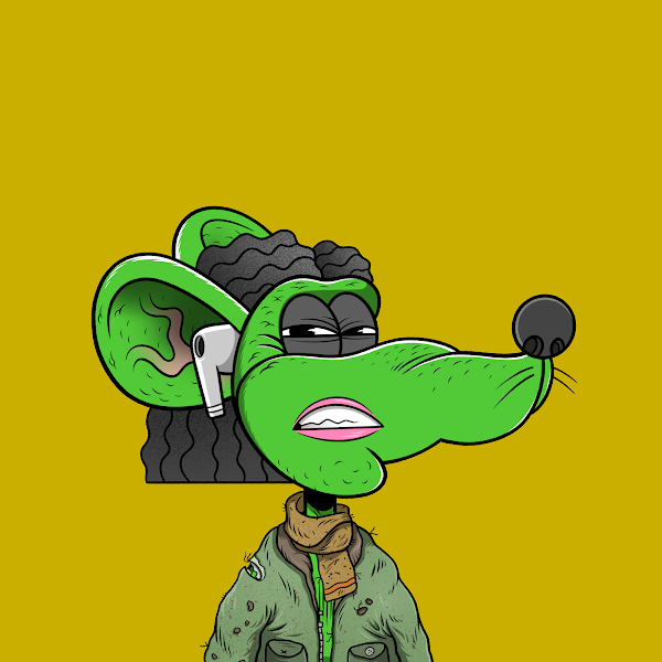 This DAO smells a rat. 
A sewer rat.
And we dig it.

Hey <a href="/SewerRats_NFT/">Sewer Rat Social Club</a> #8760, whatcha listening to?

opensea.io/assets/0xd21a2…