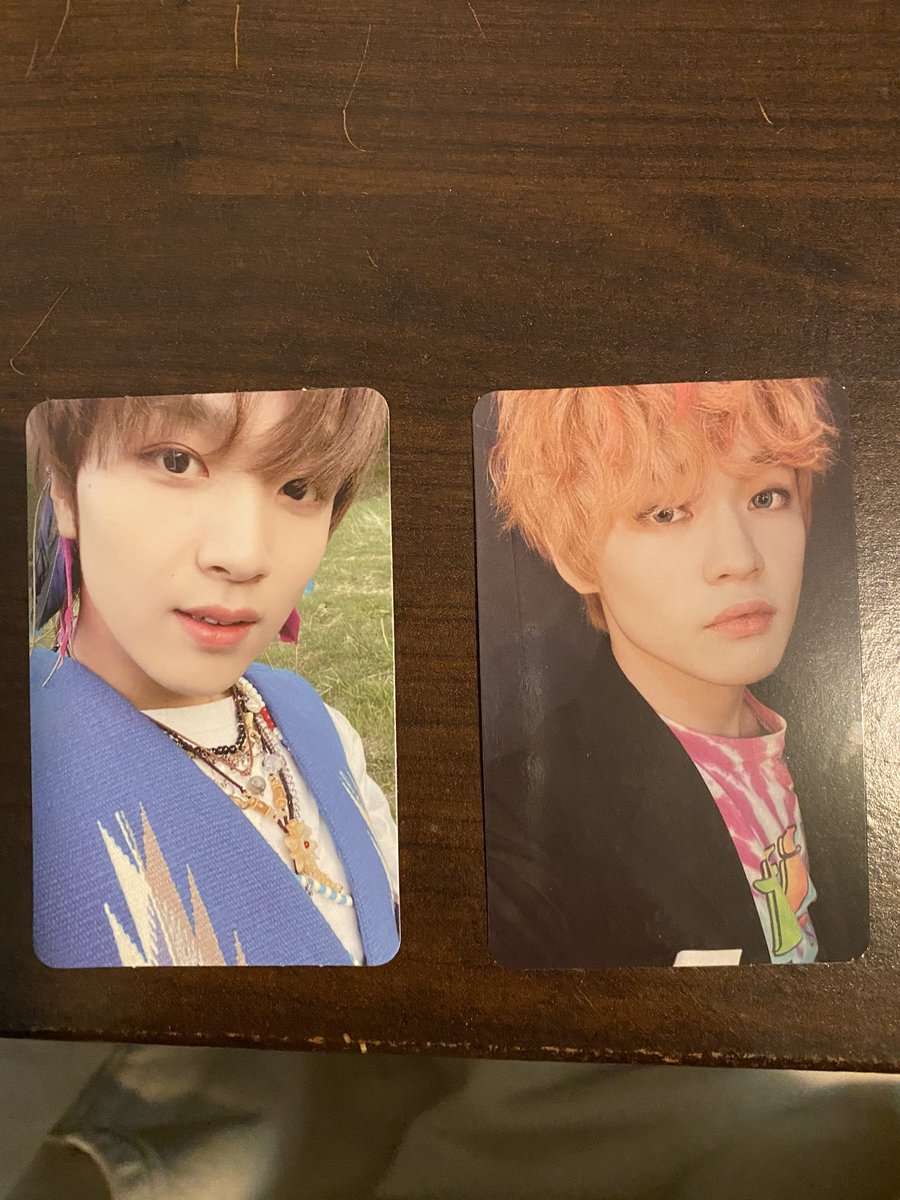 tysfish's tweet photo. WTT/NFS
have: hello future chenle agent pc and hello future haechan future ver pc
want: jisung or mark equivalent 
us only

dm if interested :)
@ncttradingusa @NCTtradeNA @NCTselltrade
#hellofuture #haechan #nctdream #wtthellofuture #wtt #chenle https://t.co/qGMFdvIGQq