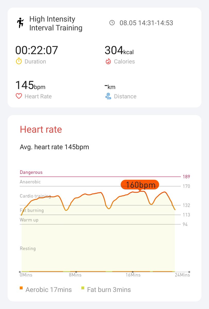 Day 10/21
Workout 10/18
<a href="/Mobvoi_Official/">Mobvoi_Official</a> 
#hiitchallengewithTicWatchE3