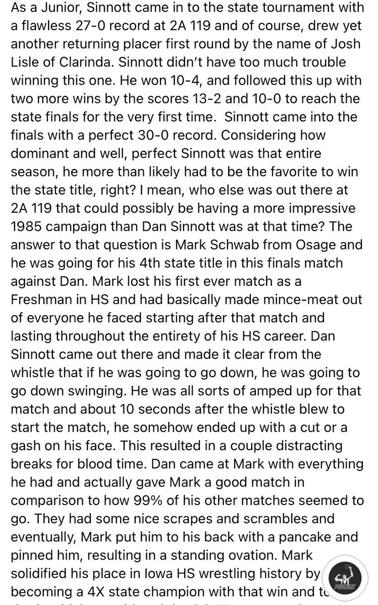 pin_dox's tweet photo. Dan Sinnott; Albia HS ‘86 @AlbiaWrestling https://t.co/81bjH5m0Uv