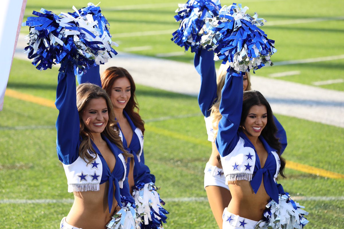 Dallas Cowboys Cheerleaders. 