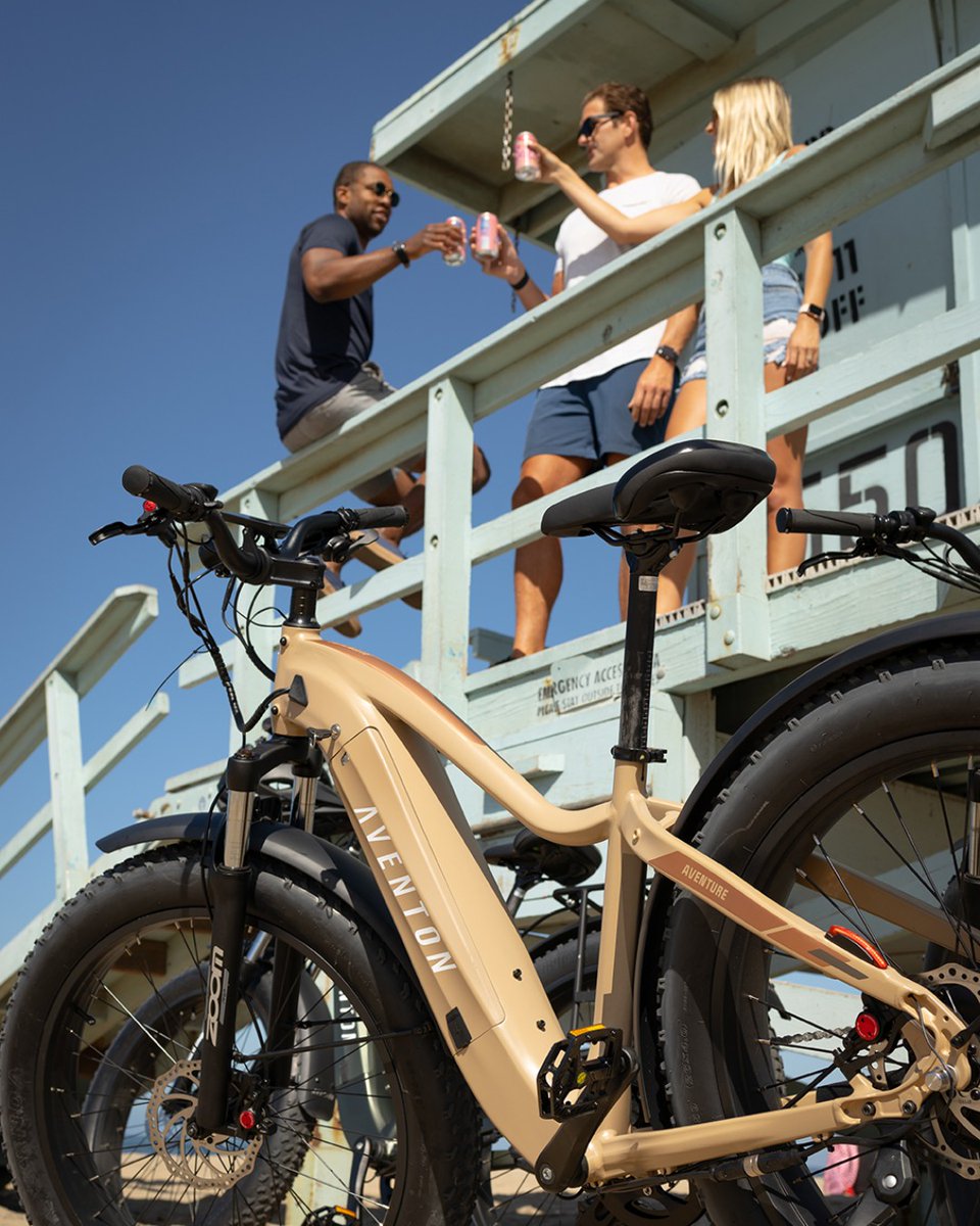 Aventure time with your friends and family!
•
•
•
#Aventon #MyAventon #Ebike #Ebikes #ElectricBike #Uphill #Fitness #ElectricBikeLife #ElectricBikeLovers #EbikeStyle #EbikeLife #EbikeAdventures #Ebikestagram #EbikeShop #Ebiker #Health #HealthyLifestyle #Bikeride #Bikelife