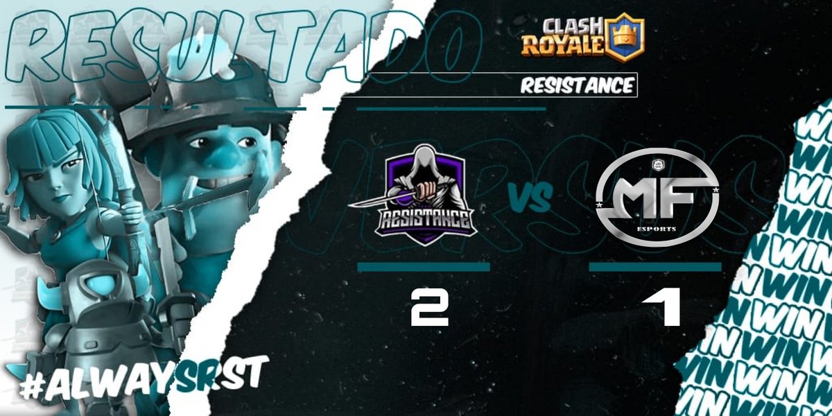 NewResistance_'s tweet image. 📣🔥RESULTADOS MATCHDAY🔥📣

#ClashRoyale

📌Partido 1

✅2-1 

👤Jugadores

@rst_arnau ⭐
@Cris_T_T_ ⭐
@CriscerpeCR ⭐
@DiegoOviedo161 
@Ferer312 ⭐⭐⭐⭐⭐⭐

💼Staff

@rst_arnau 
@rst_vicemi 

Gran partido y gran resultado!!!

Mención a @Ferer312 (6-0) 💪

#AlwaysRST ⚔️🔥💙