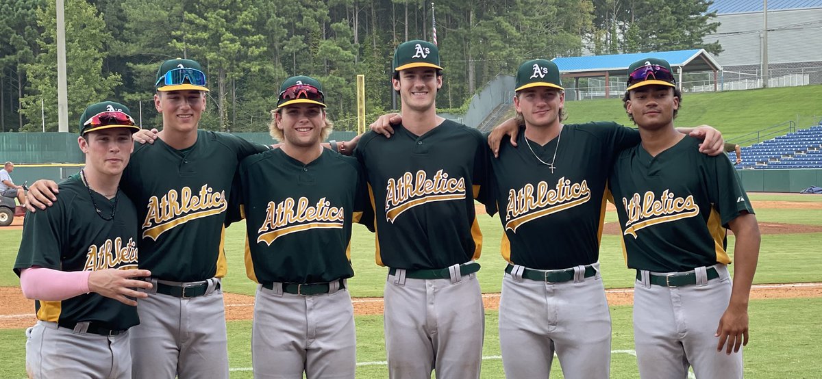 Griffin Stieg (@griffinstieg) on Twitter photo Great <a href="/EastCoastPro1/">East Coast Pro</a> tournament in Hoover, AL this week. Thank you East Coast Pro, Athletics coaching staff, and teammates from VA boys - AJ S., Ryan K., Griffin S., Bryce E., Jack O. and JT G. (L->R) Great <a href="/EastCoastPro1/">East Coast Pro</a> tournament in Hoover, AL this week. Thank you East Coast Pro, Athletics coaching staff, and teammates from VA boys - AJ S., Ryan K., Griffin S., Bryce E., Jack O. and JT G. (L->R)