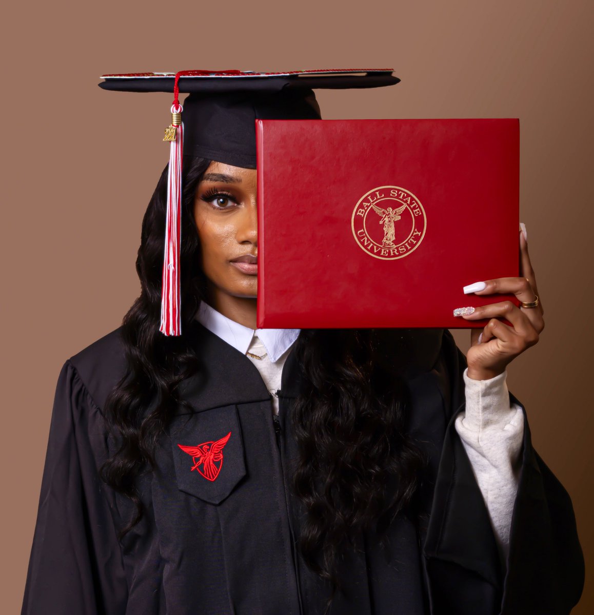 Forgot to drop these here 🥰 BIG Alumna Status. If you believe you can, you will! 

Address me as Amber Jones, BSN 👩🏽‍⚕️