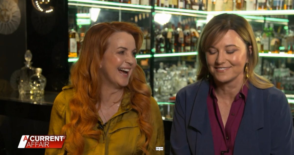 ausxip's tweet photo. Just watched the Lucy &amp; Renee interview on TVNZ! There is a peanut joke!😂😂😂 Those two are just hysterical. #LucyLawless #ReneeOConnor
#MyLifeisMurder https://t.co/Bzkwt5IekW