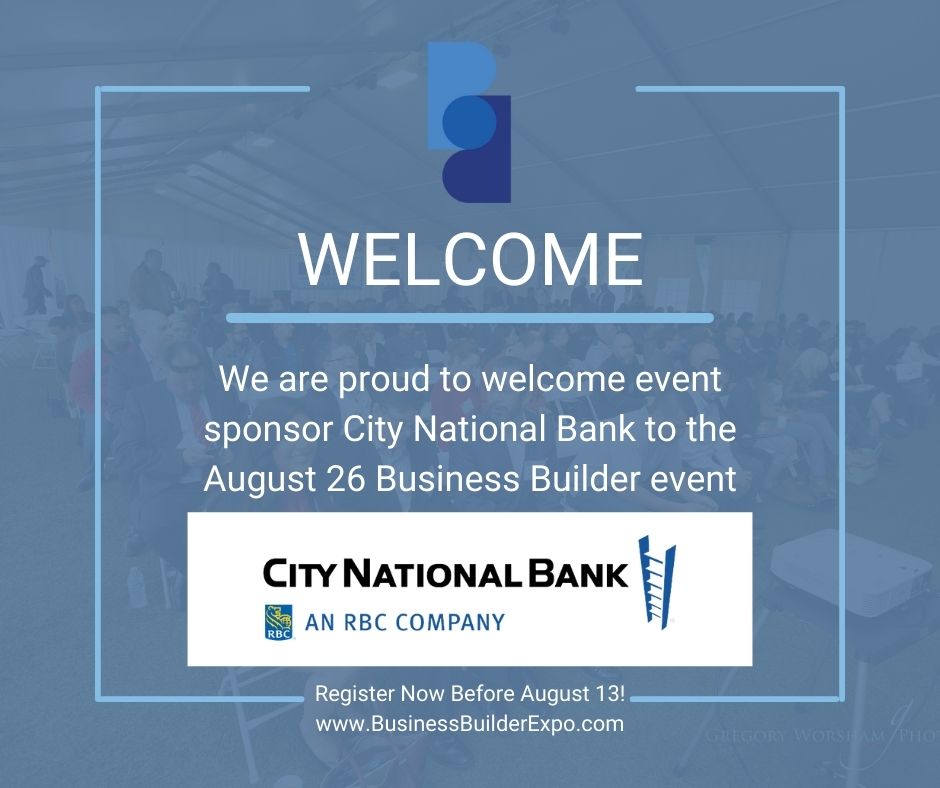 BusinessBuildLA's tweet image. Look who has joined Business Builder! We are so happy to welcome @CityNational to our B2B Matchmaking event. Register for Business Builder August 26 today: businessbuilderexpo.com 
#BusinessBuilder2021 #ProfessionalServices #Commodities #Construction #SupplierDiversity