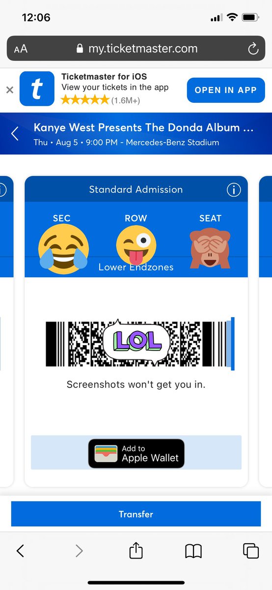iamdjeboogie's tweet photo. @kanyewest said…  “Screenshots won’t get you in” 😭🤣 https://t.co/PUgnHwir3z