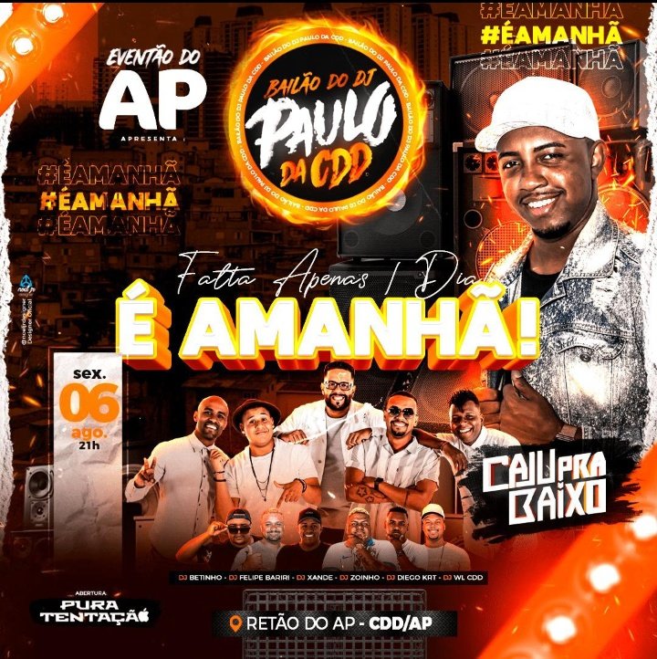 APCidadeDeDeus's tweet photo. QUANTO MAIS VCS FALAM, O EVENTO SÓ CRESCE MAIS.😜🤪

AMANHÃ É SEXTA PORRAAAA!!
FOGUETE NÃO DÁ RÉ, PRA CIMA💥🚀 https://t.co/9puocZAXXS