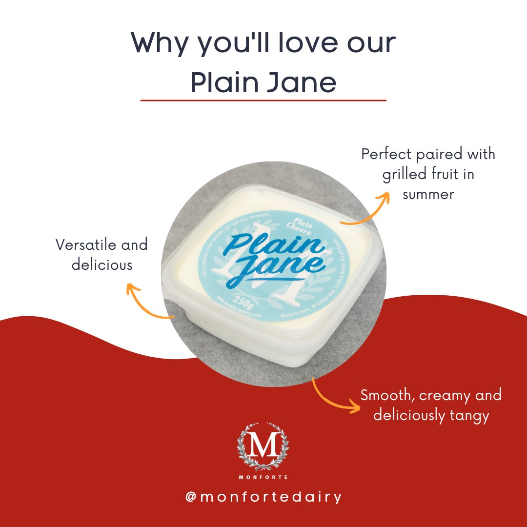 MonforteDairy's tweet photo. Tried our Plain Jane chevre? Smooth, creamy and deliciously tangy, why not have it served on crostini with roasted peaches? Try it for yourself!

 #TheMarketWFD #MeetMeAtTheMarket #OEV #shopldnon #shoplocal #shop519 https://t.co/RBnhYMHZjh