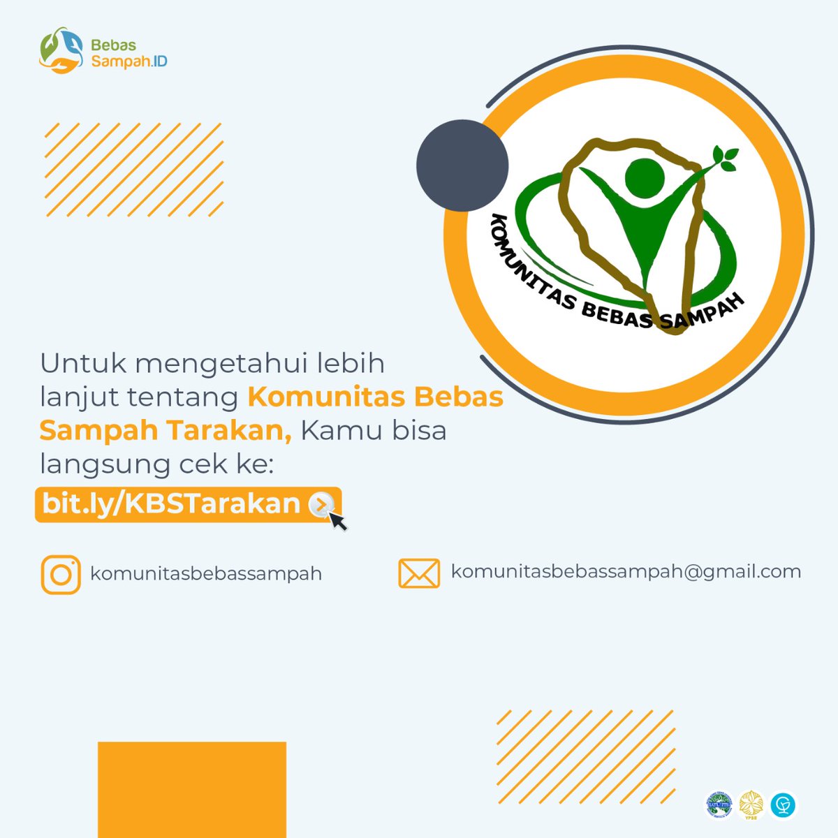 BebasSampahID's tweet image. [PROFIL KOLABORATOR: KBS TARAKAN]

Halo Pegiat Persampahan!

Kenalan yuk sama Komunitas Bebas Sampah Tarakan (@komunitasbebassampah)!

#IndonesiaBebasSampah
#BebasSampahID
#ProgramGF
#Dari2021untuk2025
#ZeroWaste
#MulaiDariGenggamanmu
#KolaboratorBSID