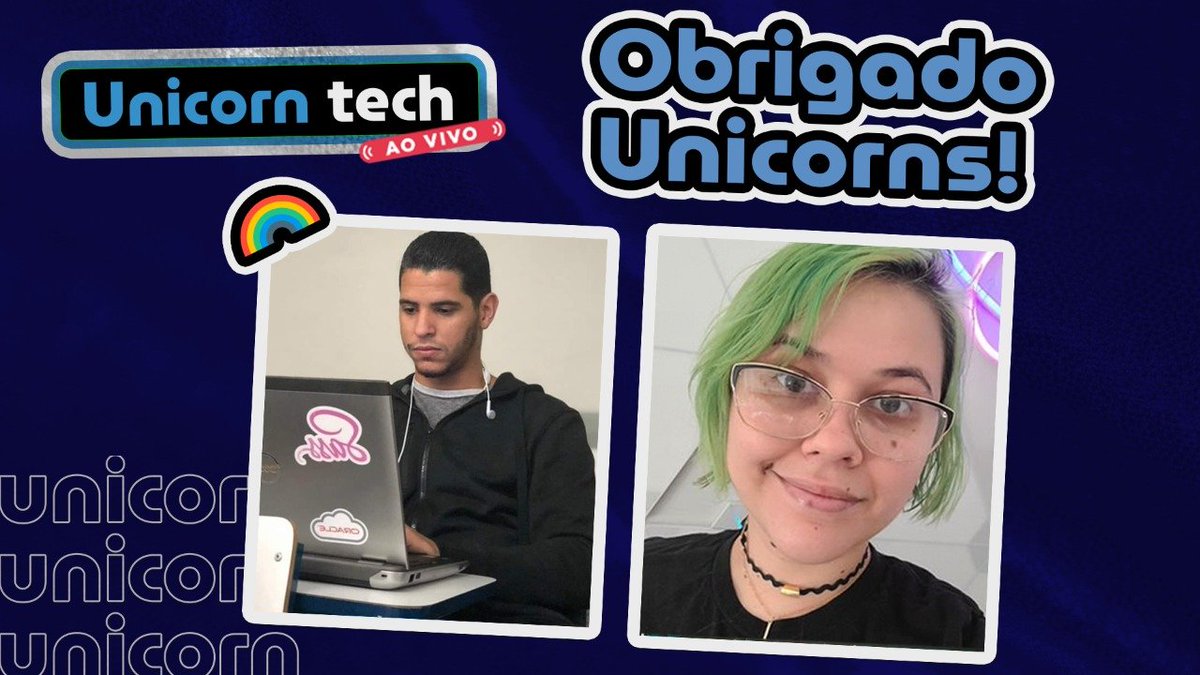 beunicorntech's tweet photo. Nosso imenso agradecimento à @pachicodes e ao @SamuelLeonel18 pelas talks e um imenso agradecimento à todos os participantes, vocês são incríveis. Juntos somos a comunidade 💜

#beUnicorn https://t.co/9xxbO80cwg