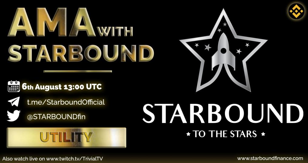 StarboundFin's tweet photo. Make sure to join us as we reveal the #starbound #utility !! You really don't want to miss out on this! Trust me! #token #sbd #BSCGEMS #launch #BNB https://t.co/9OJsxu6wxX