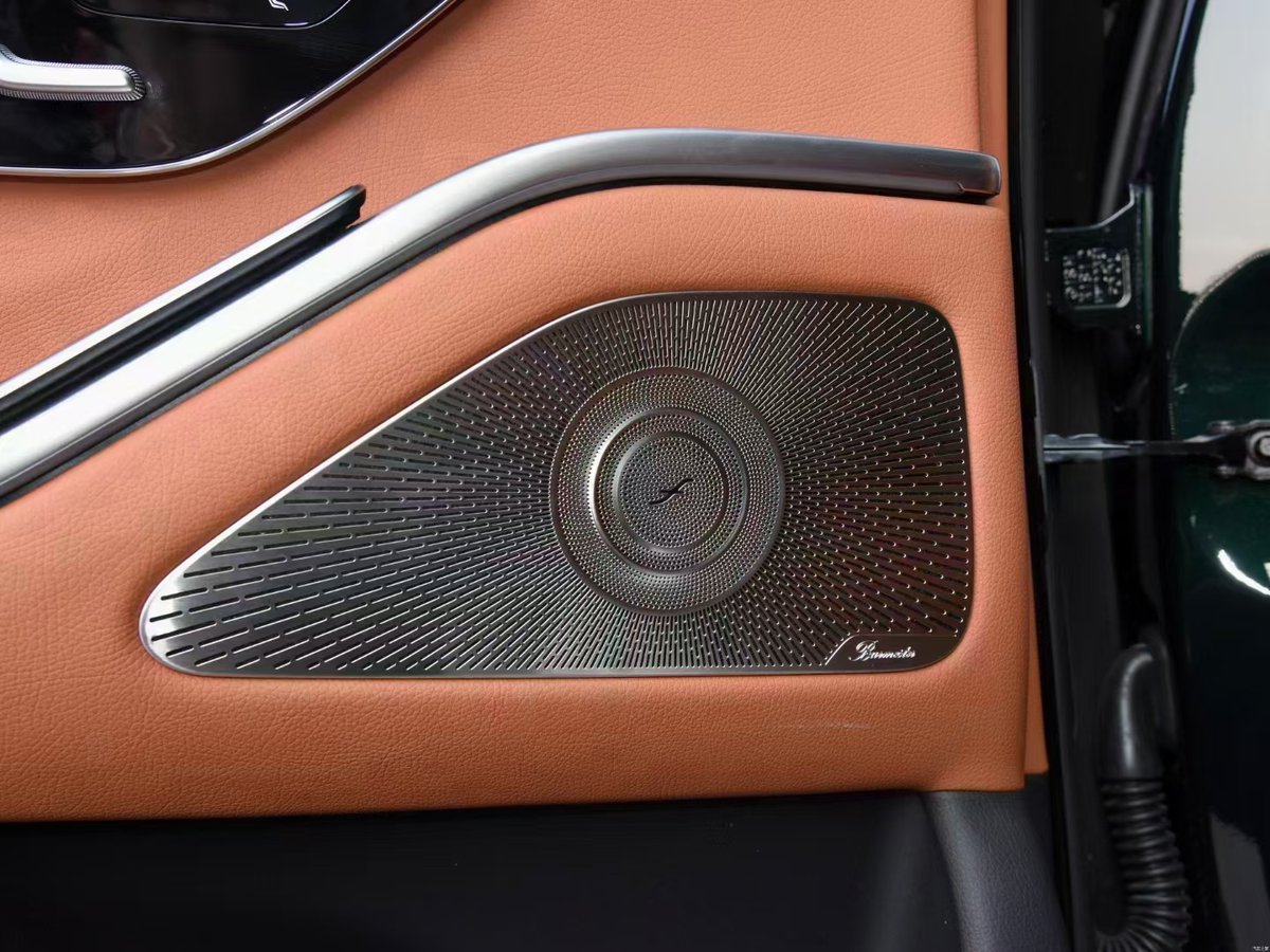 Mercedes Benz S Class 2021 Door Speaker Cover #mercedesbenz #carinterior #rotarytweeter #speakercover
