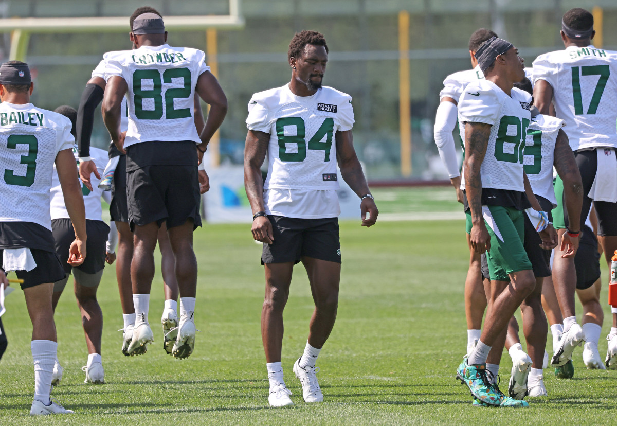 Receiver Corey Davis quietly making presence felt with Jets