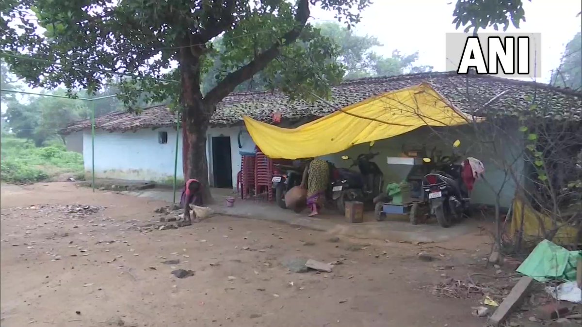 ANI's tweet photo. Jharkhand: Visuals from the residence of hockey player Salima Tete, in Badkichapar village of Simdega district 

Tete is part of the Indian women's hockey team that will take on Great Britain for Bronze medal in #TokyoOlympics today morning https://t.co/DUmhtxoB36
