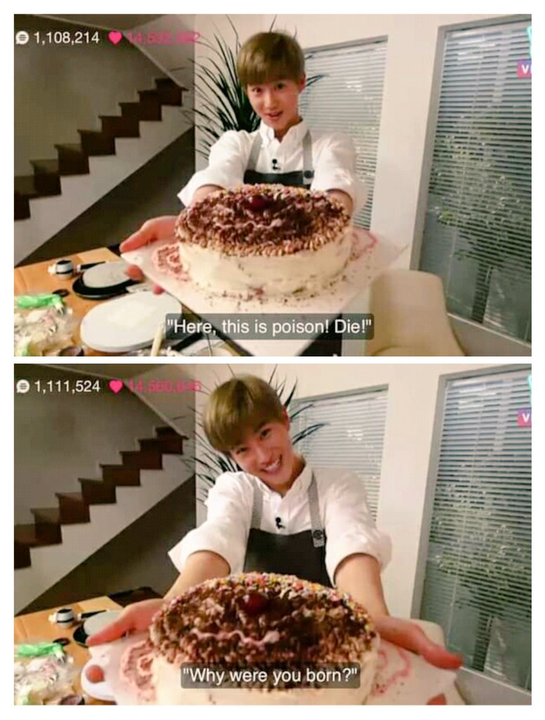 Shimeee5's tweet photo. THE DIFFERENT BETWEEN BAEKHYUN AND SUHO😂

#EXO #EXOL7thAnniversary #EXOL https://t.co/jwL2G3BgZx