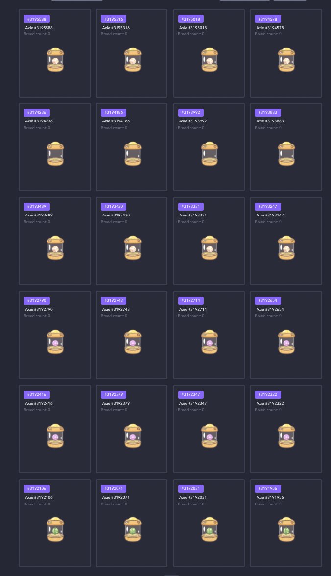 0xBilyonaryo's tweet photo. 67 eggs hatching today! lets go! #AxieScholarshipMemeContest resuming soon #TheAxieMafiaGang #AxieInfinity 💣🪓☠️ https://t.co/KIzAQl4qsM