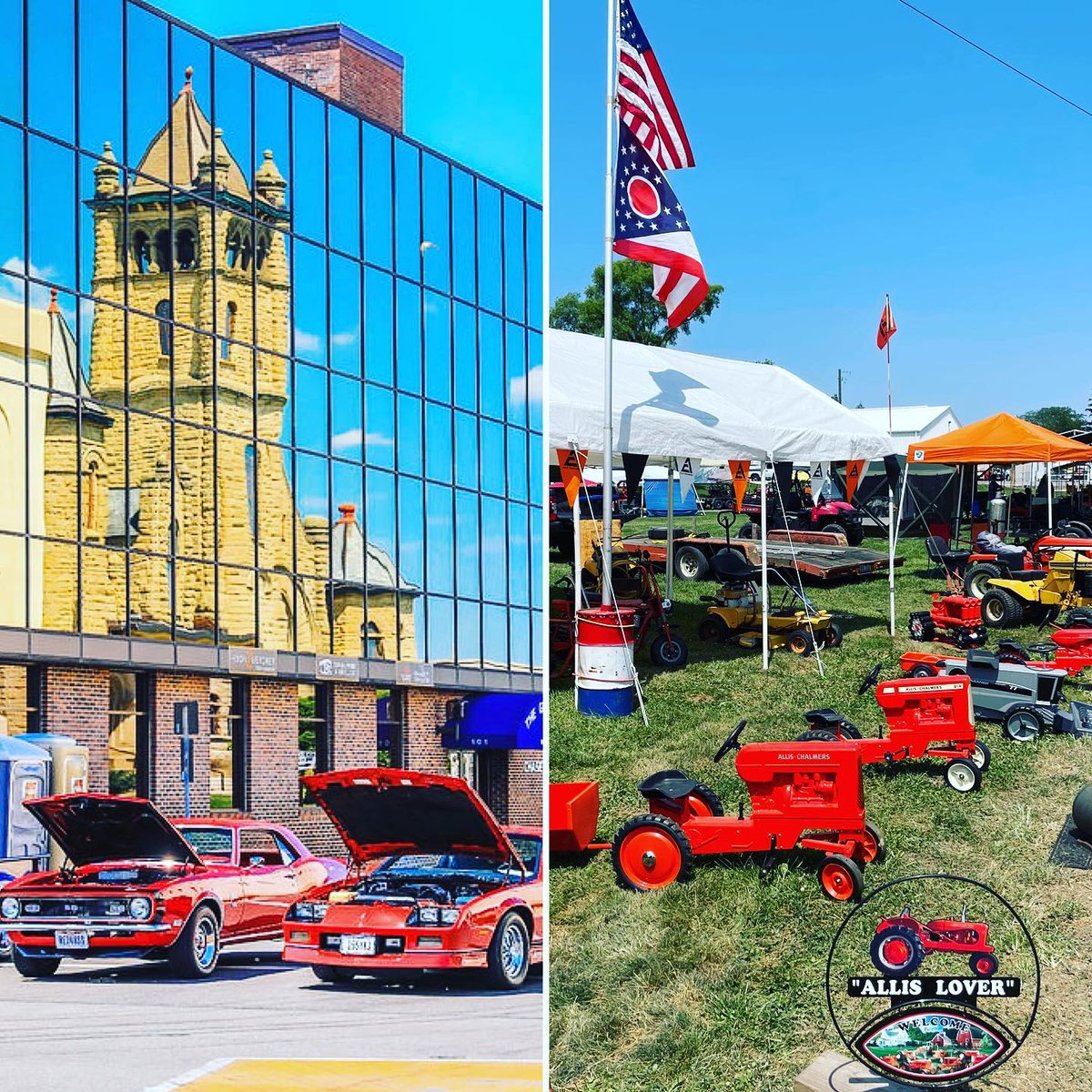 This or That: Outdoor Summer Show Edition

What are your plans this weekend? Car Tunes on Main, or the Annual Antique Tractor/Machinery Show, or (third option) BOTH?!

📸 instagram.com/p/CSNvS3iN5VH/ via tweet.photo