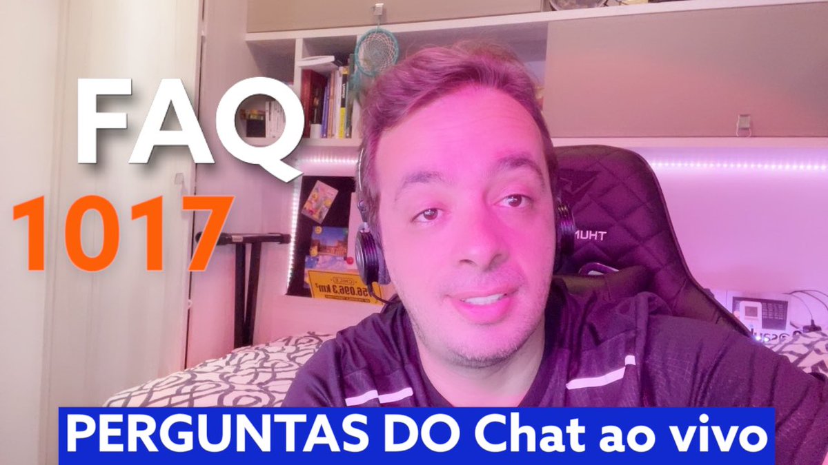 FAQ 1017 - Perguntas do CHAT ao vivo - Relato Dejavu youtu.be/aoGNCZIUpQY via <a href="/YouTube/">YouTube</a>