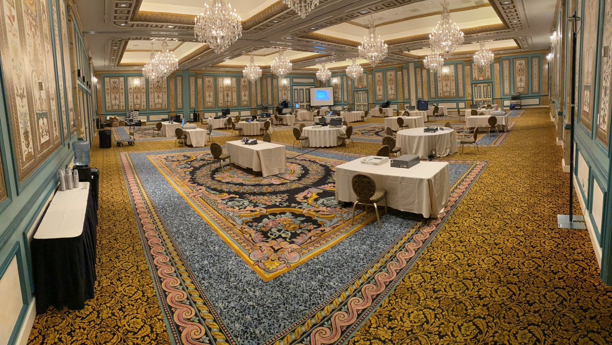 We are ready <a href="/VotingVillageDC/">DEF CON VotingVillage</a> <a href="/defcon/">DEF CON</a> #defcon29 to boot up tomorrow morning. #ElectionIntegrity #ElectionSecurity