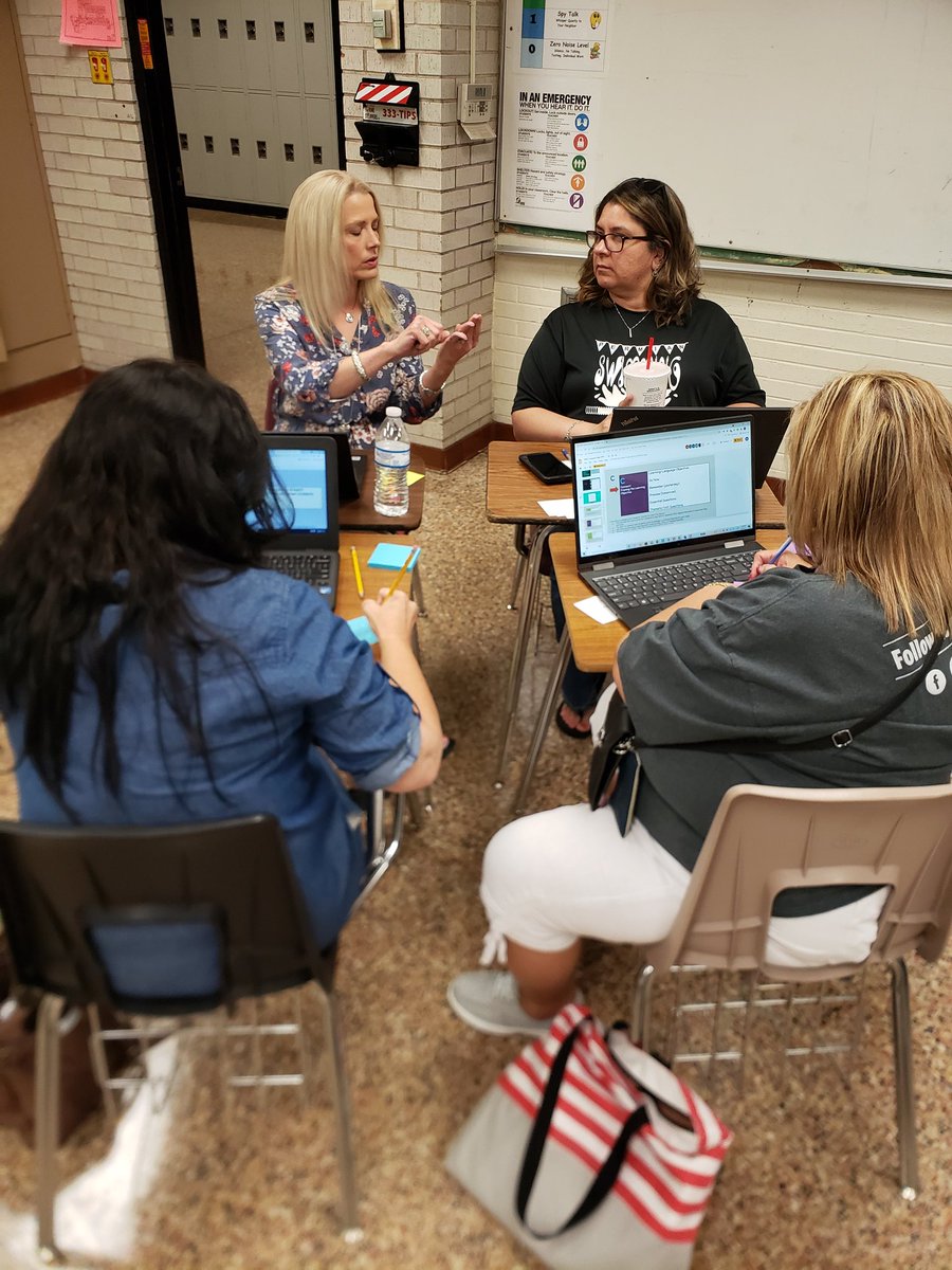clopez2387's tweet photo. Teachers worked hard today at Wilson and Young University, and were good sports as we modeled RELAY and CHAMPS expectations and they played the students. @wilsonyoungms https://t.co/MnzKpiDZCD