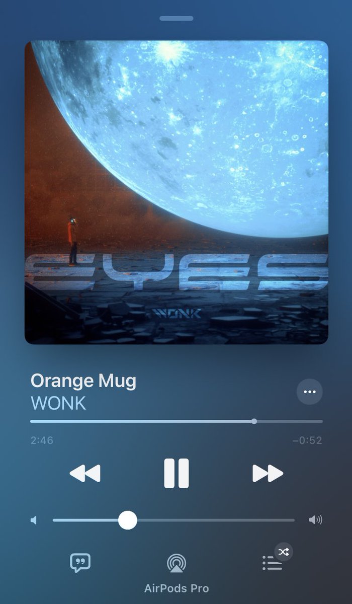 Whiteday191's tweet photo. Orange Mug 聴くとα波感じませんか？
私だけ？めちゃ気持ちよくない？

本日も在宅ワーク中

#WONK #OrangeMug #NowPlaying https://t.co/B5ZS8l6ean