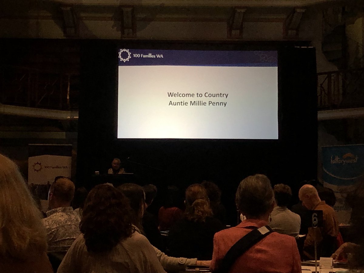 Important launch of 100 Families WA report - congratulations <a href="/WACOSS/">Western Australian Council of Social Service</a> @lotterywest <a href="/UWASocialImpact/">Centre for Social Impact UWA</a> agencies involved and the people with lived experience who provided insights into hardships and disadvantage and the solutions outlined in this important report <a href="/shelterwa/">Shelter WA</a>