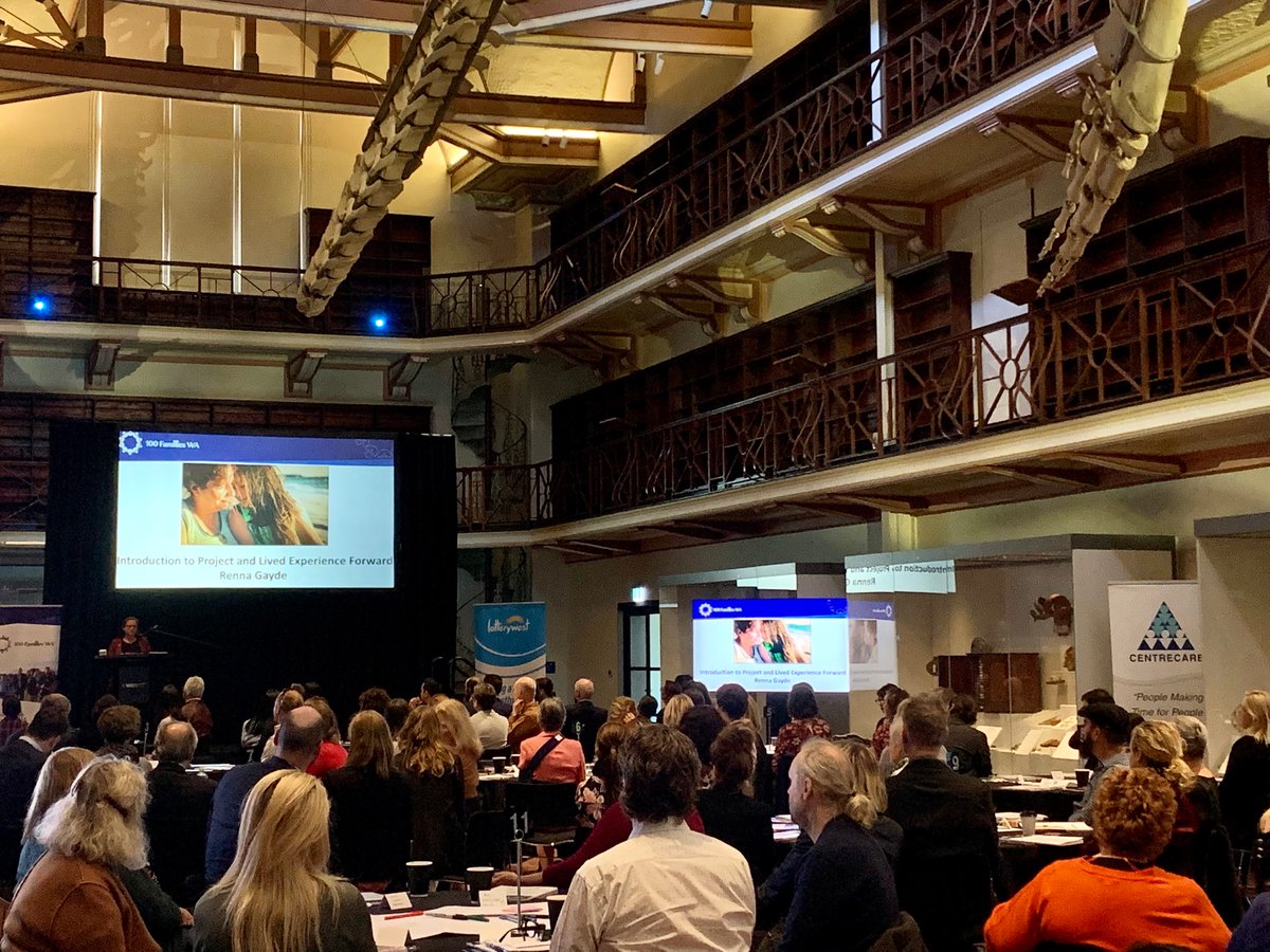 Renna Gayde speaking from experience and sharing her story, voice and learnings,

“Connections cost money, but relationships are priceless.”

#100FamiliesWA #WelcomeToOurWorld