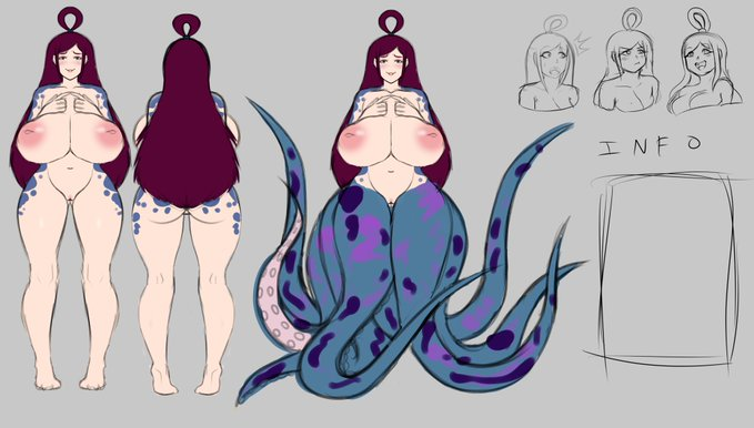 Honest_Aus_Trio's tweet photo. Art wip by @Berrythedragon featruing Coraline my Kraken oc  im loving how this is so far coming together >w> https://t.co/3l7S2yYUQq