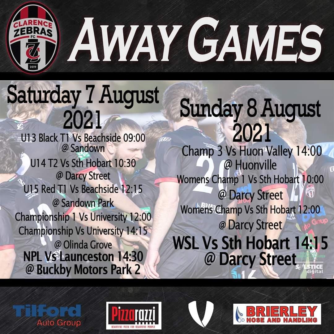 How our weekend looks.

If any travelling supporters wish the travel to Launceston Via the bus it will leave Wentworth Park at 9:30am.

Note: All travelling will be required to wear a mask on the bus on the way back from Launceston.

📸: <a href="/solsticedigital/">Solstice.Digital 📸</a>