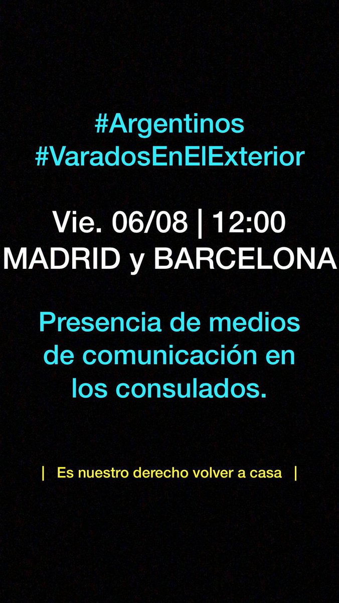 Varados En El Exterior tweet media
