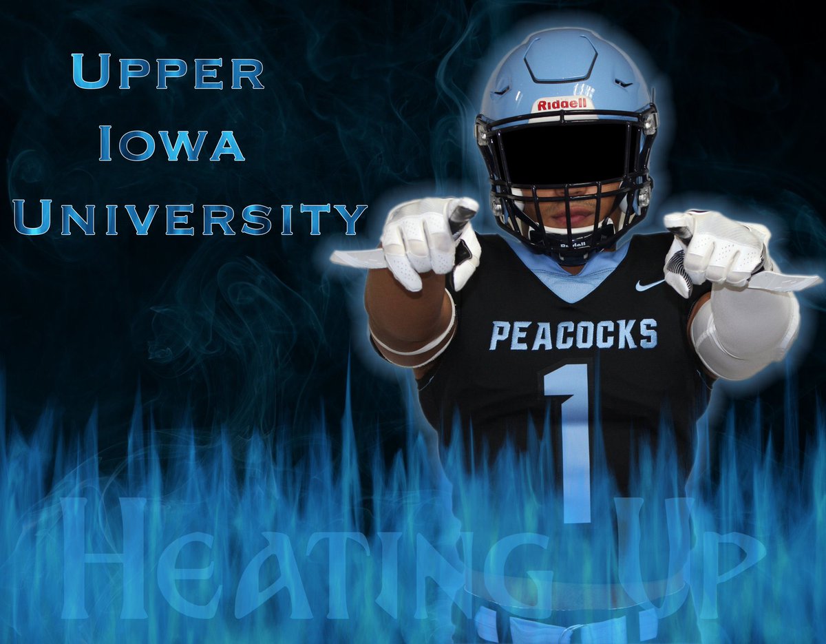 Blessed To Receive An Offer From Upper Iowa University 🦚 <a href="/Coach_Hoskins/">Jason Hoskins</a> <a href="/CoachFiacco/">Coach Fiacco</a> <a href="/coachnmills/">Nolan Mills</a>