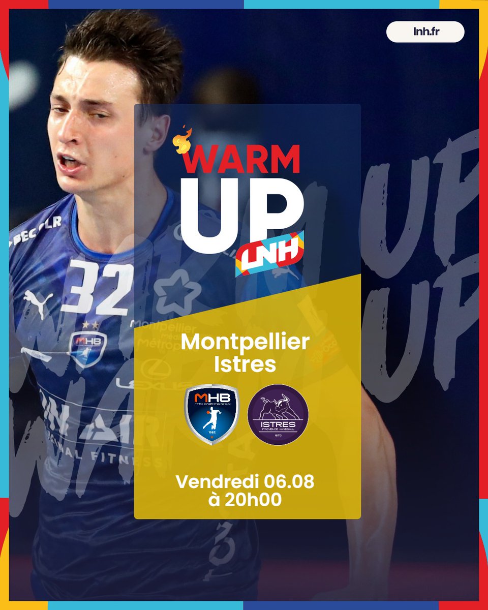 LNHofficiel's tweet photo. 🔥 Premiers matchs du #warmupLNH ce soir 🔥
Le programme complet ➡️ https://t.co/riiAz9QO3J #Handball #HandYou https://t.co/Q7wEalPlIU