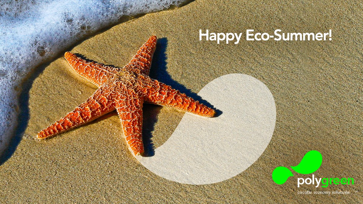 PolygreenLTD's tweet photo. This summer, let's all make an eco-effort to keep #Greece's beautiful beaches and nature clear of cigarettes, plastics and other waste! #Polygreen wishes you a carefree, safe and re-energising summer holiday! https://t.co/B6LM9ckXgl