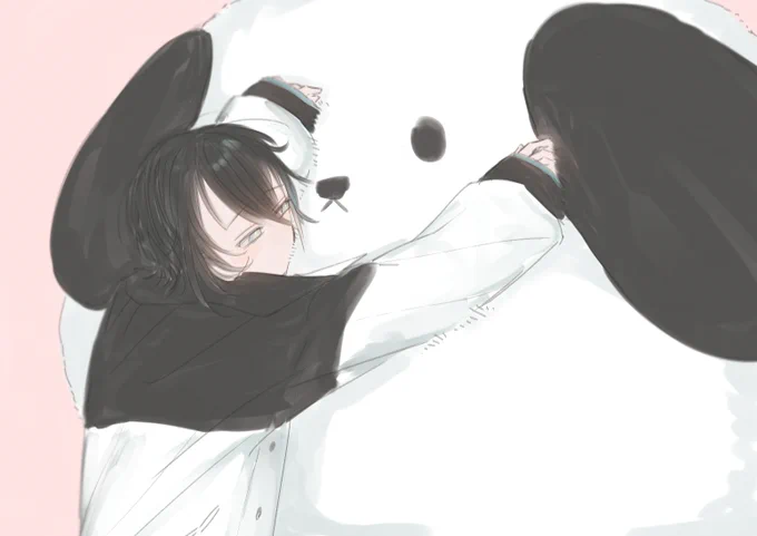 めっっちゃ でっかい いぬ #灰画 