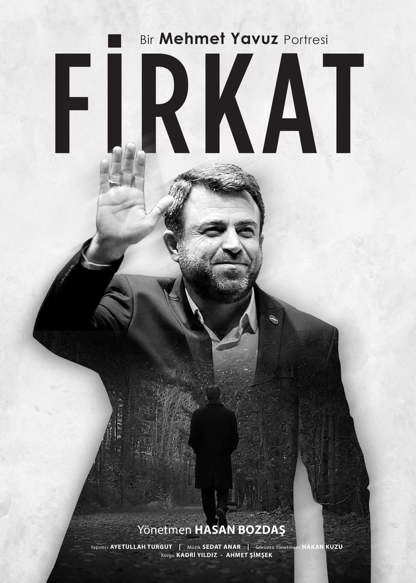 MehmetYavuz_06's tweet photo. Merhum Mehmet Yavuz'un aziz hatırasına hazırlanan portre belgesel FİRKAT çok yakında yayında. https://t.co/VHALY8gp9u