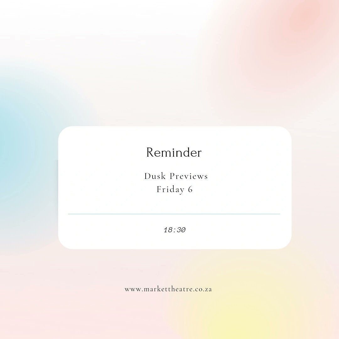 MarketTheatre's tweet image. Catch it LIVE. Catch it Fresh❗ LIVE theatre is back Tonight 🎭🇿🇦