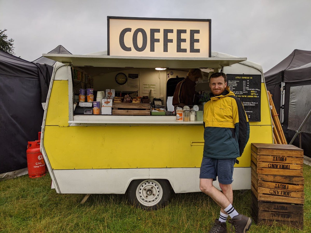 We’re <a href="/WildernessHQ/">Wilderness</a> this weekend, find us in the usual spot opposite the main stage ☕️