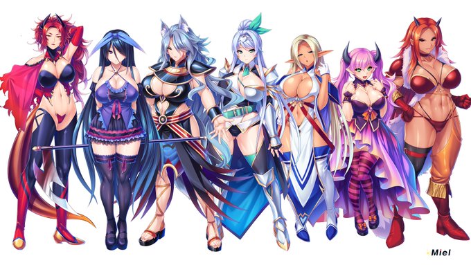 Ci-en、ファンティアで新作のキャラクター画像集合絵を公開しました!
今回は、魔王軍をチ○ポでハメ落としただのメスだとわからせていきます!
ぜひご覧ください!!

Ci-en
https://t.co/dBd8vJiLAf
ファンティア
https://t.co/7u8az7CIq8 