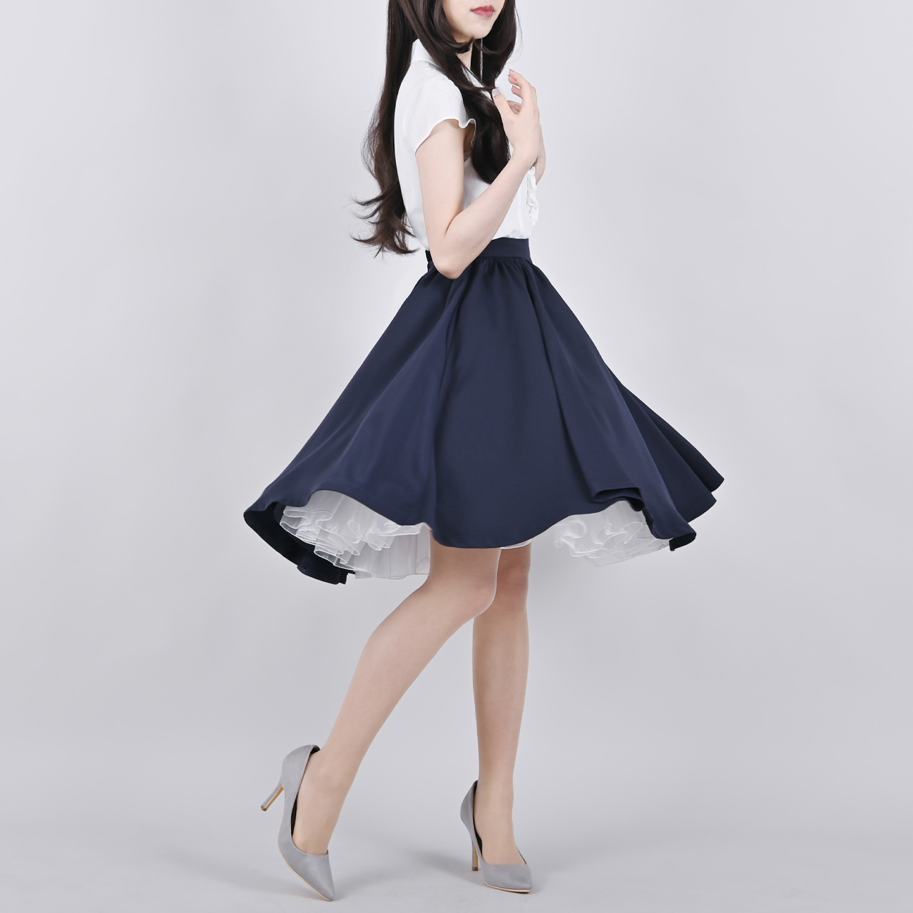 NO.S PROJECT 理想のサーキュラースカート M サンドベージュ NO.S PROJECT على X: 