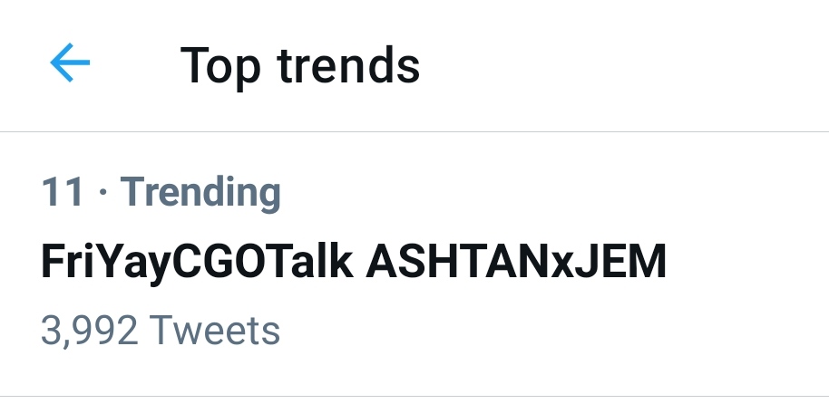 AshTanOFC's tweet photo. Now trending at eleventh spot!

FriYayCGOTalk ASHTANxJEM
#AshTan https://t.co/V4NSpeMkvj