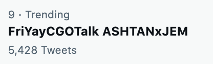 tvdigigroup's tweet photo. Yay trending tayo!

FriYayCGOTalk ASHTANxJEM https://t.co/Kw8TdGfM0A
