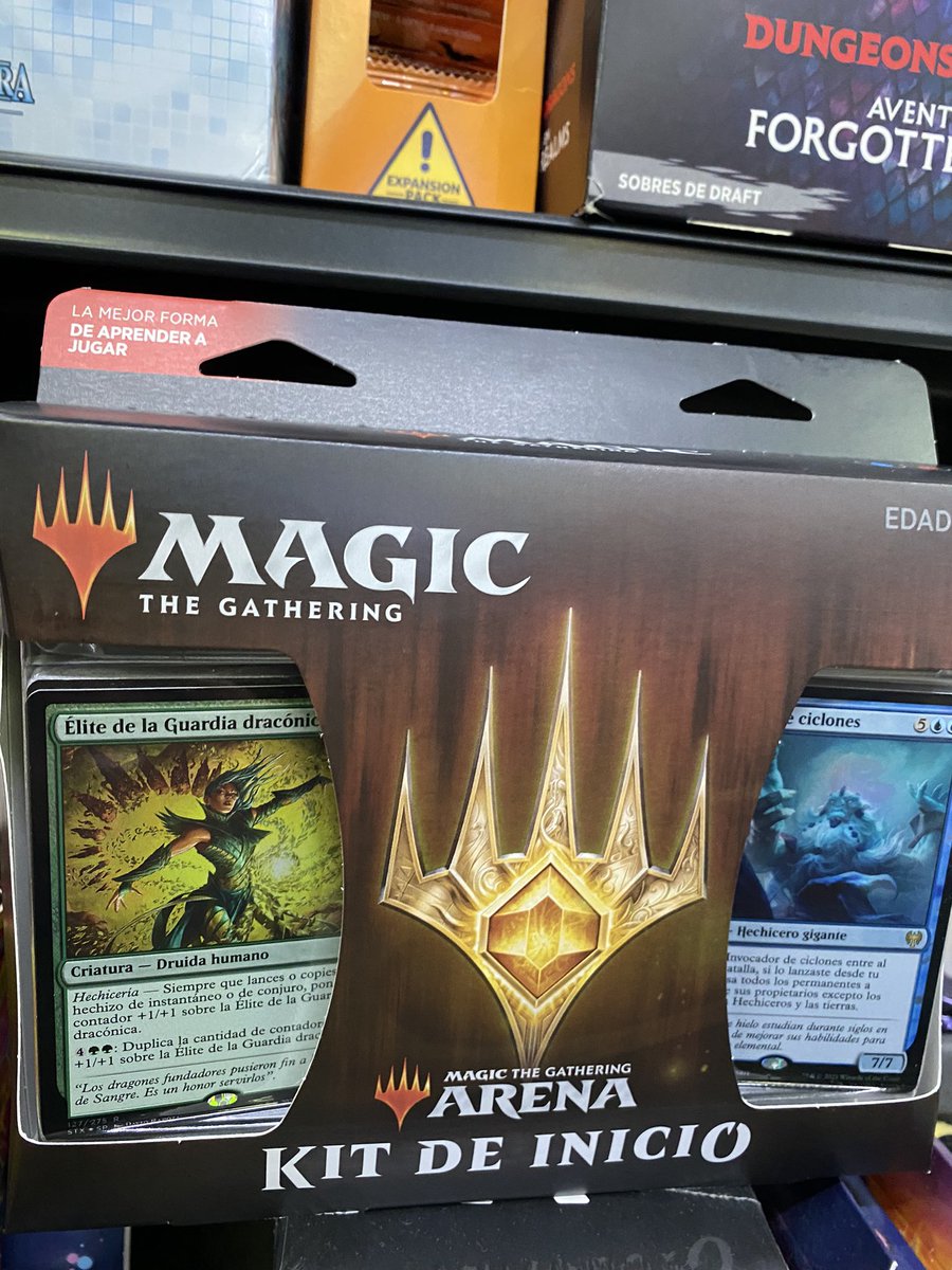 kaburigames's tweet photo. Ya en tienda #magic !#kitdeinicio !!!😍😍😍😍 @DevirIberia https://t.co/uZu4Qs6GBS